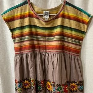 Ivy Jane serape peplum top